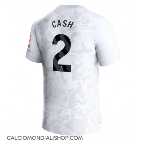 Maglie da calcio Aston Villa Matty Cash #2 Seconda Maglia 2023-24 Manica Corta